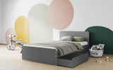 Flair Wizard Small Double Bed Grey
