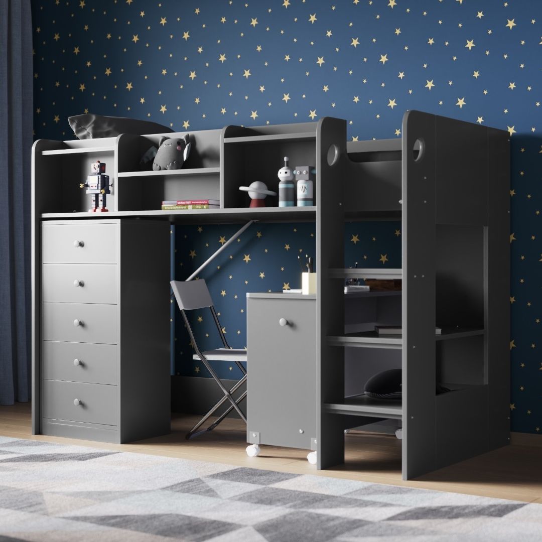 Flair Wizard Junior High Cabin Station Grey