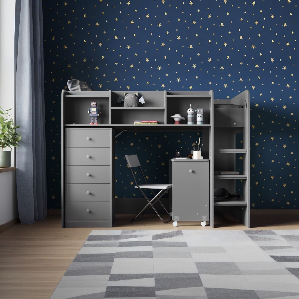 Flair Wizard Junior High Cabin Station Grey