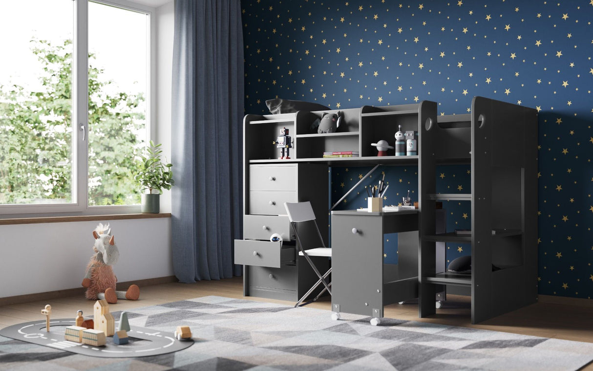 Flair Wizard Junior High Cabin Station Grey