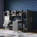 Flair Wizard Junior High Cabin Station Grey