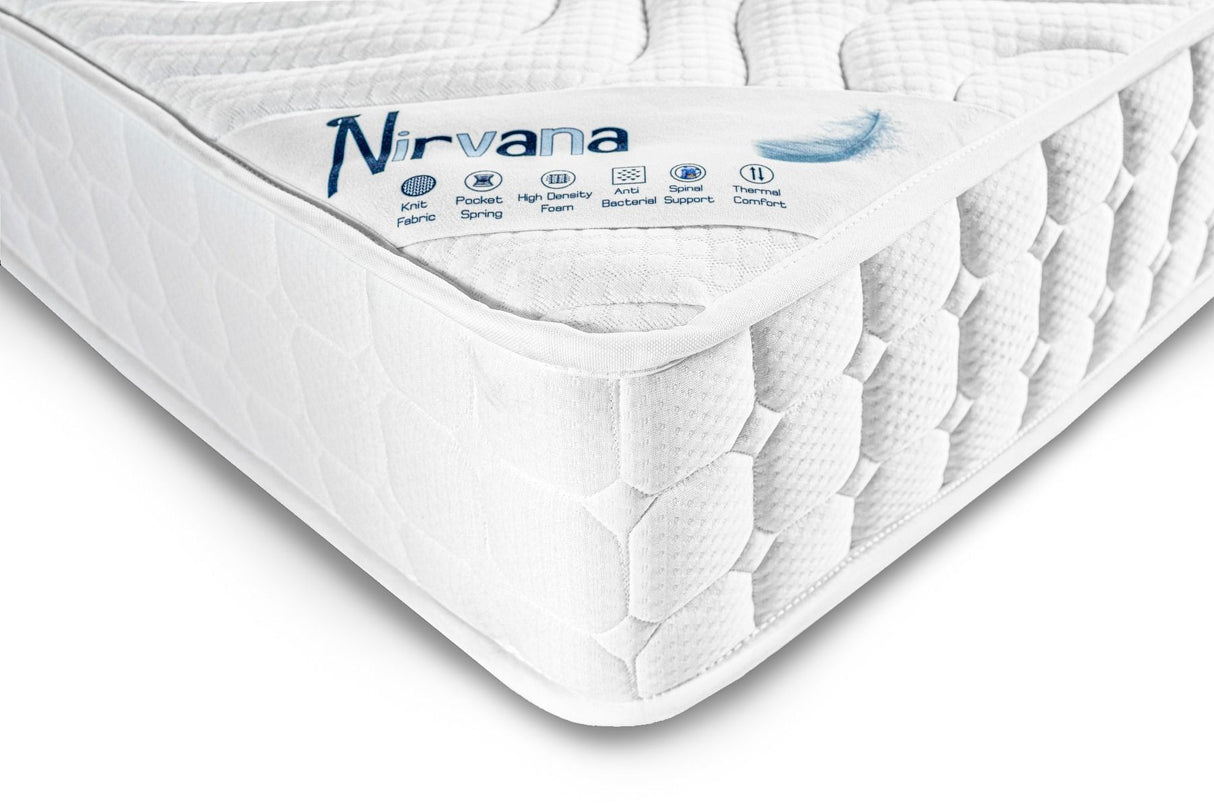 Maxitex Nirvana Pocket Sprung Mattress Double
