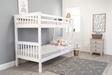 Flair Zoom Wooden Detachable Bunk Bed White