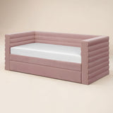 Flair Yuma Guest Bed Pink Velvet